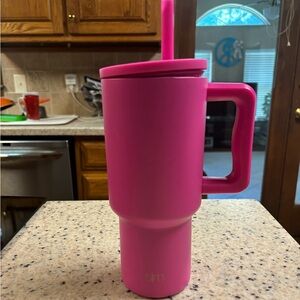 30 oz simple modern oz tumbler in magenta